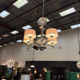 5 Light Chrome Chandelier
