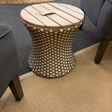 Indoor/Outdoor Storage End Table