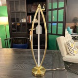 Open Tear Drop Sculptural Table Lamp