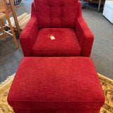 Cindy Crawford "Hanover" Chair & Ottoman