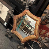 Wrought Iron Fleur De Lis Mirror
