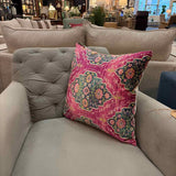 Anthropologie "Vibrant Global"  Velvet Pillow