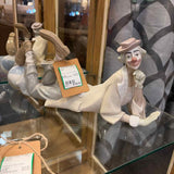 Lladro "Clown Lying Down" Collectible