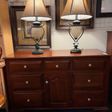 Dark Cherry Finish Dresser
