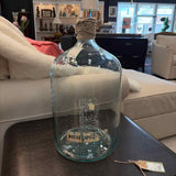 Vintage Glass Jar with Rope Accent
