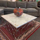 Hooker Furniture "Melange" Marble Top Cocktail Table