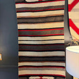 28"x60" Vintage Handmade Wool Throw Rug