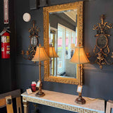 Gold Buffet Lamp