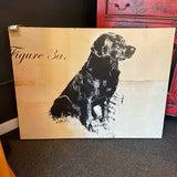 Black Labrador Canvas