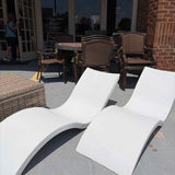 PAIR of Ledge Lounger Chaises