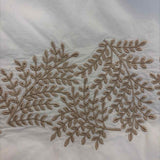 PAIR of KING Sferra Italian Hand-Embroidered Pillow Cases