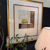 Lemon & Leaves Framed Art