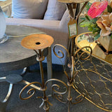 PAIR Brass Candle Holders