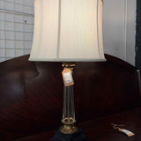 Glass  Base Lamp