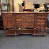 Crackled Stain Finish Buffet