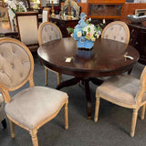 SET of 4 Tufted Dining Side Chairs