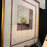 Lemon & Leaves Framed Art