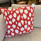 20" Abstract Polka Dot Pillow