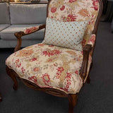 Henredon French Floral Arm Chair