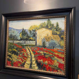 Impressionist Style Wildflowers by Cheryl Connelly Framed Art
