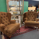 Tufted Wingback Chair
