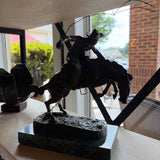 Buster Bronco Statue