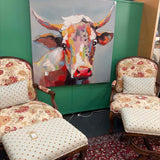 "Betsy the Cow" Canvas