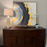Abstract Canvas Framed Art
