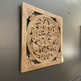 Carved Wood Wall Decor