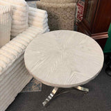 Bernhardt "Domaine Blanc" Pedestal End Table