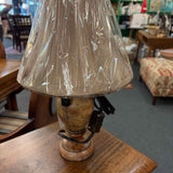 "NEW" Robert Abbey Brown Marble  Lamp