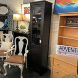 Ikea "Hemnes" Glass Front Cabinet