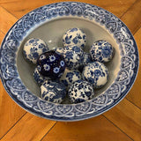 SET of 10 Chinoiserie Balls