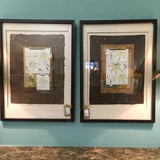 Ethan Allen Japanese Maple Leaf  Framed Art