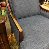 Custom Chair & Ottoman