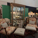 Henredon French Floral Arm Chair
