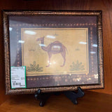 PAIR of Horse & Camel  Framed Art