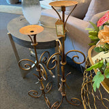 PAIR Brass Candle Holders