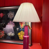 Robert Abbey Raspberry Ceramic Table Lamp