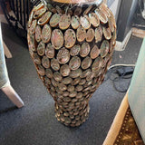 Three Hands Oyster Shell Vase