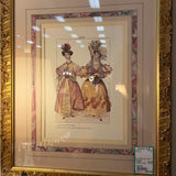"No. 398" French Fashion Framed Art