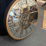 Moving Gears Wall Clock