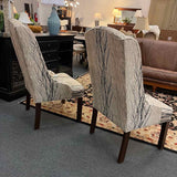 PAIR of Upholstreed Dining Chairs