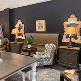 KING Restoration Hardware "Empire Rosette" Bed