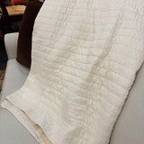 Pottery Barn King Ivory Quilt