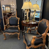 Maitland Smith Louix XV Accent Chair