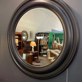 Black Framed Beveled Mirror