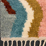 5'x8' Anthropologie Shag Rug with Tassel Fringe