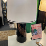 Black and Copper Base Table  Lamp