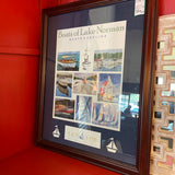 "The Boats of Lake Norman" Framed Art